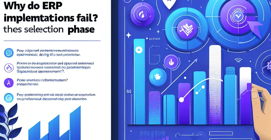 ERP实施失败率高？选型阶段就要注意这7个问题  